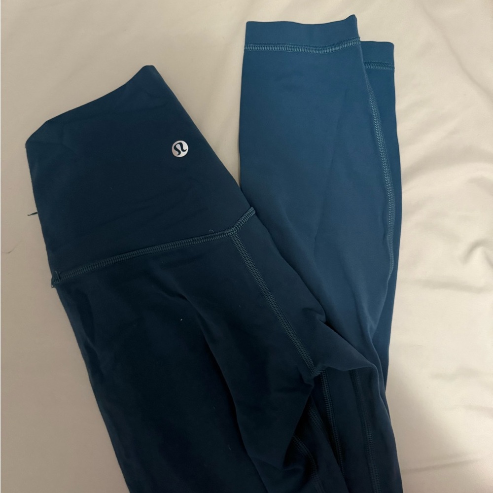 lululemon athletica Blue Leggings
